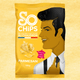 SC Parmesan - 125g x 10 - SO CHiPS PARMESAN A.O.P label Qualité Artisan • Colis de 10 sachets de 125g